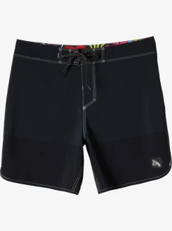Online Quiksilver X Saturdays Nyc Highline Scallop 18" Boardshorts Black