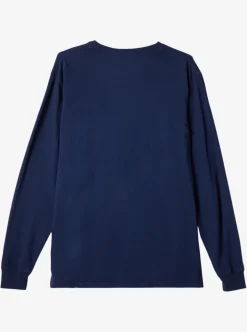 Clearance Quiksilver X Saturdays Nyc Graphic Long Sleeve T-Shirt Ocean