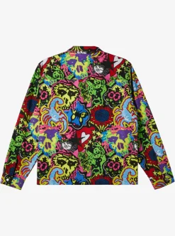 Outlet Quiksilver X Saturdays Nyc Cotton Zip-Up Jacket Black