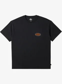 Online Quiksilver Real Surfin T-Shirt Black