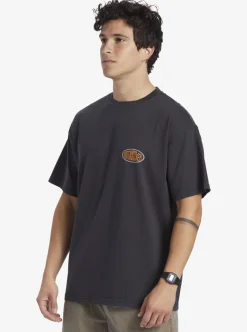 Online Quiksilver Real Surfin T-Shirt Black
