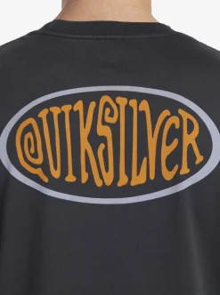 Online Quiksilver Real Surfin T-Shirt Black