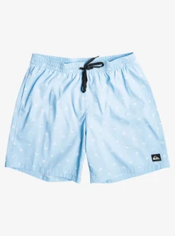 Best Quiksilver Re-Mix 17" Volleys Clear Sky