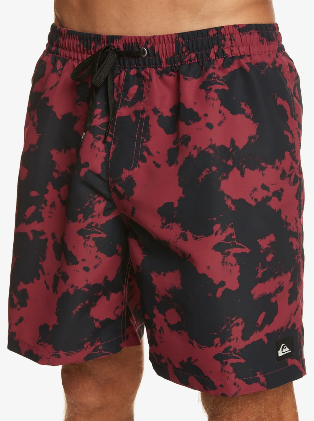 New Quiksilver Re-Mix 17" Volleys Mineral Red
