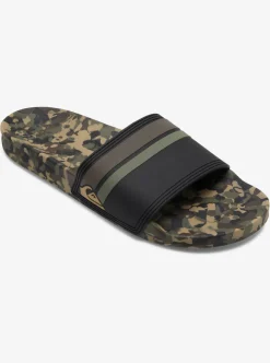 Online Quiksilver Rivi Slides Green 2