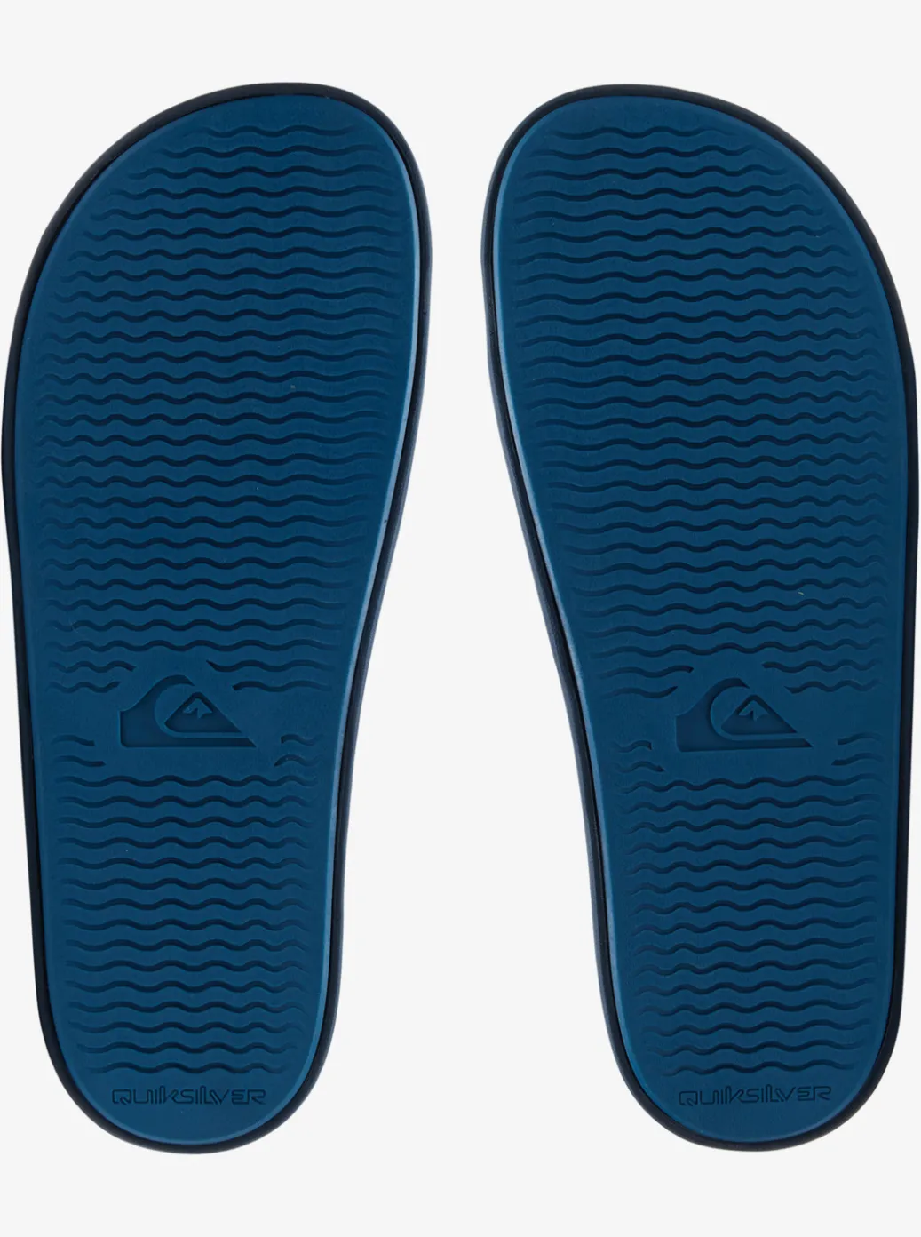Discount Quiksilver Rivi Wordmark Slides Blue 6