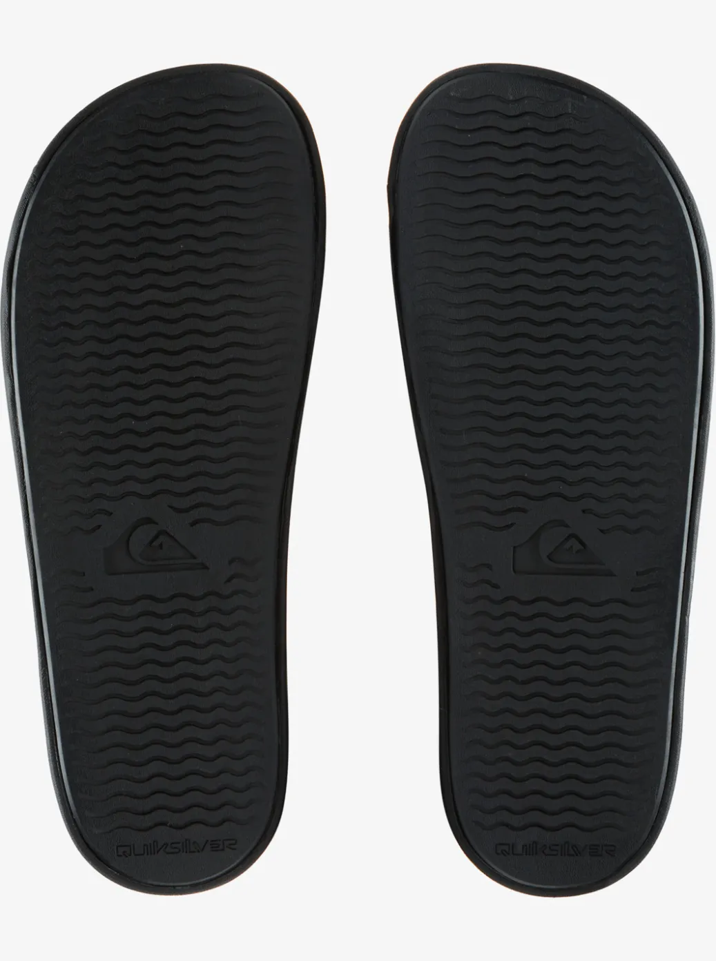 Best Sale Quiksilver Rivi Wordmark Slides Black 3