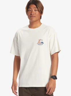 Fashion Quiksilver Roadways Mnd T-Shirt Gardenia