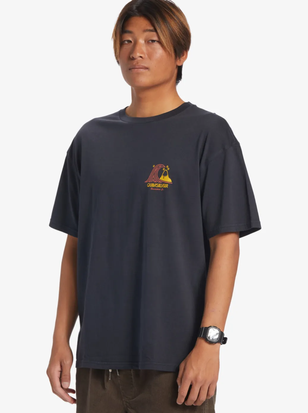 Clearance Quiksilver Roadways Mnd T-Shirt Tarmac