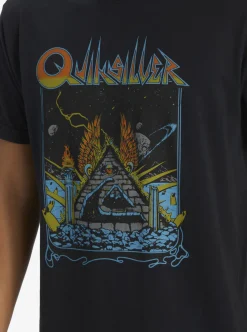 Hot Quiksilver Rockin T-Shirt Black