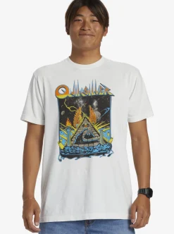 Store Quiksilver Rockin T-Shirt Antique White
