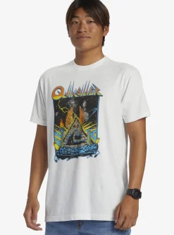 Store Quiksilver Rockin T-Shirt Antique White