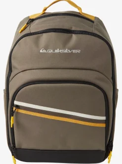 Outlet Quiksilver Schoolie Cooler 2.0 Insulated Backpack Major Brown