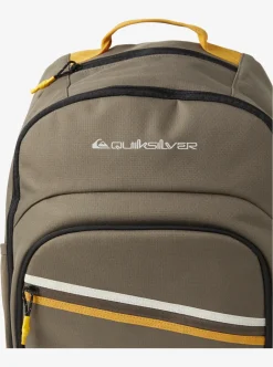 Outlet Quiksilver Schoolie Cooler 2.0 Insulated Backpack Major Brown