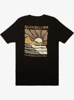 Sale Quiksilver Sea Brigade T-Shirt Black