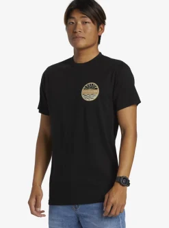 Sale Quiksilver Sea Brigade T-Shirt Black