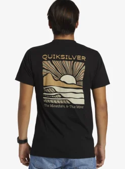 Sale Quiksilver Sea Brigade T-Shirt Black