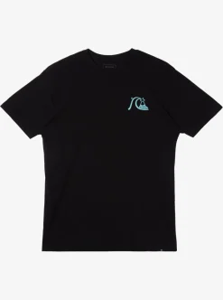Hot Quiksilver Send Wax Mtz T-Shirt Black