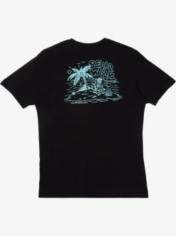 Hot Quiksilver Send Wax Mtz T-Shirt Black
