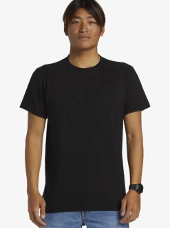 Clearance Quiksilver Skull Island T-Shirt Black