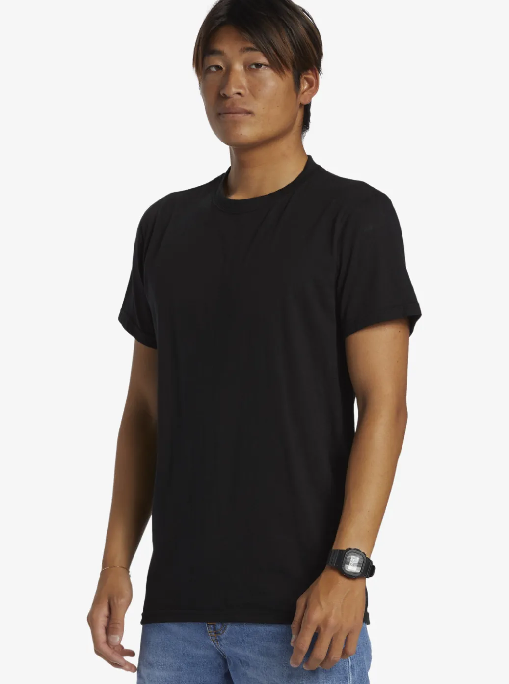 Clearance Quiksilver Skull Island T-Shirt Black