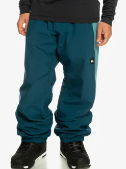 Flash Sale Quiksilver Snow Down Technical Snow Pants Majolica Blue