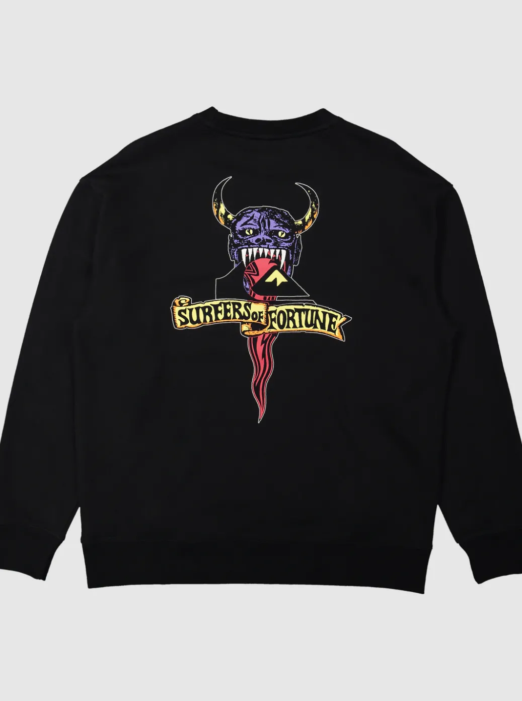 Shop Quiksilver Sof Sweatshirt Black