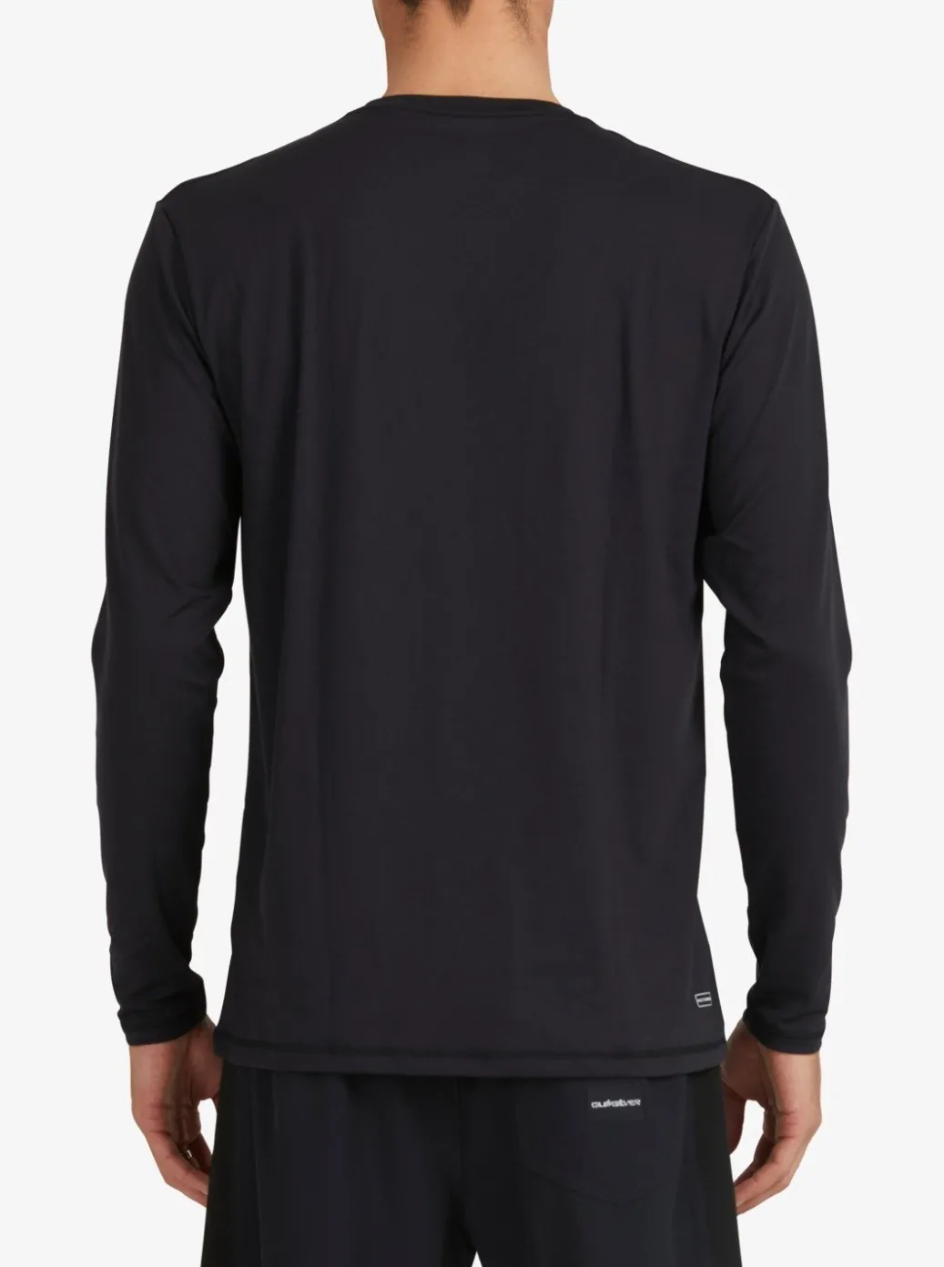 Flash Sale Quiksilver Solid Streak Long Sleeve Upf 50 Surf T-Shirt Black