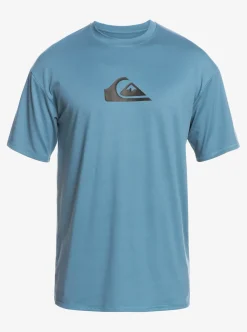 Best Quiksilver Solid Streak Short Sleeve Upf 50 Surf Tee Provencial