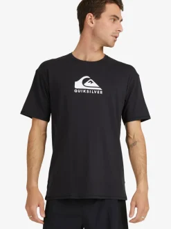 Flash Sale Quiksilver Solid Streak Short Sleeve Upf 50 Surf T-Shirt Black