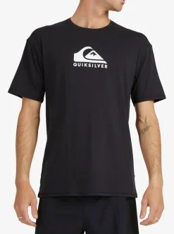 Flash Sale Quiksilver Solid Streak Short Sleeve Upf 50 Surf T-Shirt Black