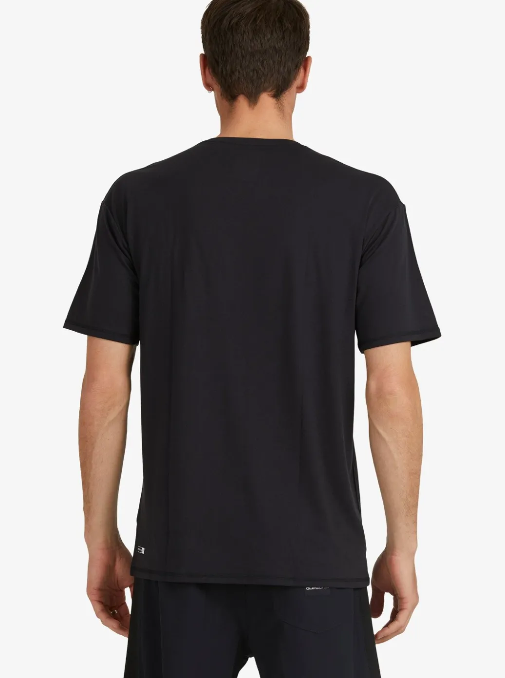 Flash Sale Quiksilver Solid Streak Short Sleeve Upf 50 Surf T-Shirt Black