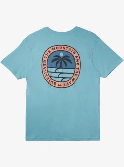 Best Quiksilver Solo Arbol T-Shirt Reef Waters