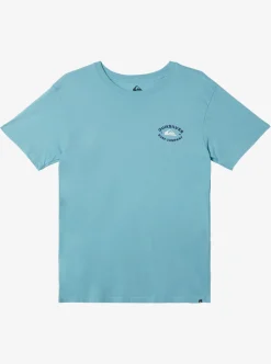 Hot Quiksilver Stay In Bounds T-Shirt Reef Waters