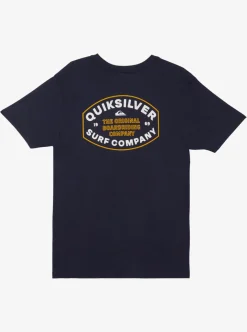 Best Sale Quiksilver Stay In Bounds T-Shirt Navy Blazer