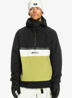 Cheap Quiksilver Steeze Technical Snow Jacket True Black