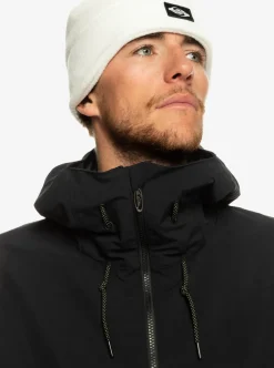 Cheap Quiksilver Steeze Technical Snow Jacket True Black