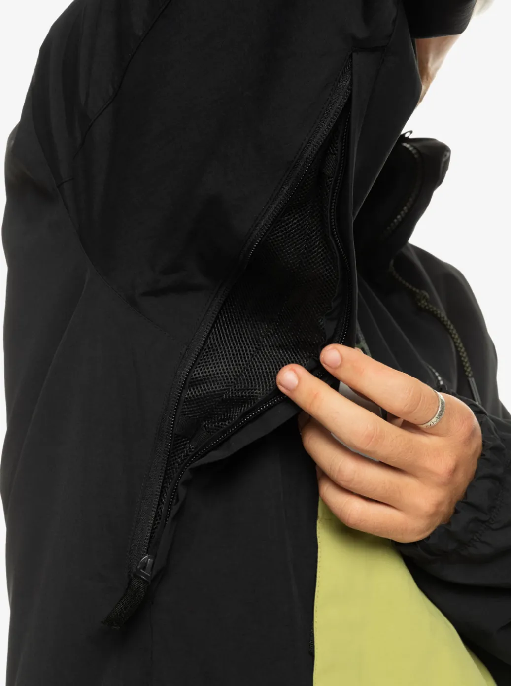 Cheap Quiksilver Steeze Technical Snow Jacket True Black
