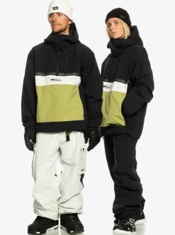 Cheap Quiksilver Steeze Technical Snow Jacket True Black