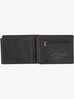 Sale Quiksilver Stitchy Tri-Fold Wallet Rubber