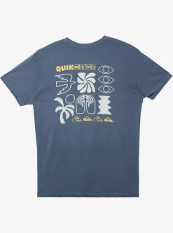 Flash Sale Quiksilver Summer Hope T-Shirt Bering Sea
