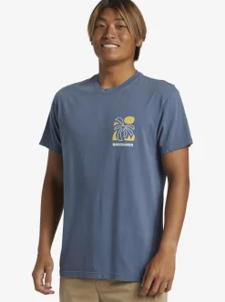 Flash Sale Quiksilver Summer Hope T-Shirt Bering Sea