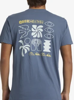 Flash Sale Quiksilver Summer Hope T-Shirt Bering Sea