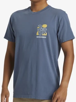Flash Sale Quiksilver Summer Hope T-Shirt Bering Sea