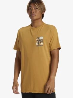 Cheap Quiksilver Summer Hope T-Shirt Mustard
