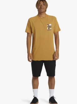 Cheap Quiksilver Summer Hope T-Shirt Mustard