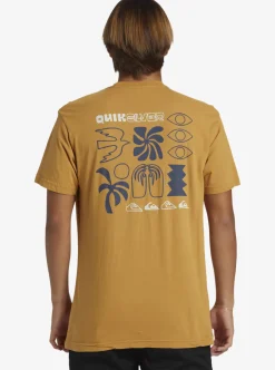 Cheap Quiksilver Summer Hope T-Shirt Mustard