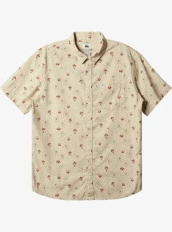 Store Quiksilver Summer Petals Short Sleeve Shirt Birch