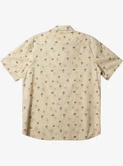 Store Quiksilver Summer Petals Short Sleeve Shirt Birch