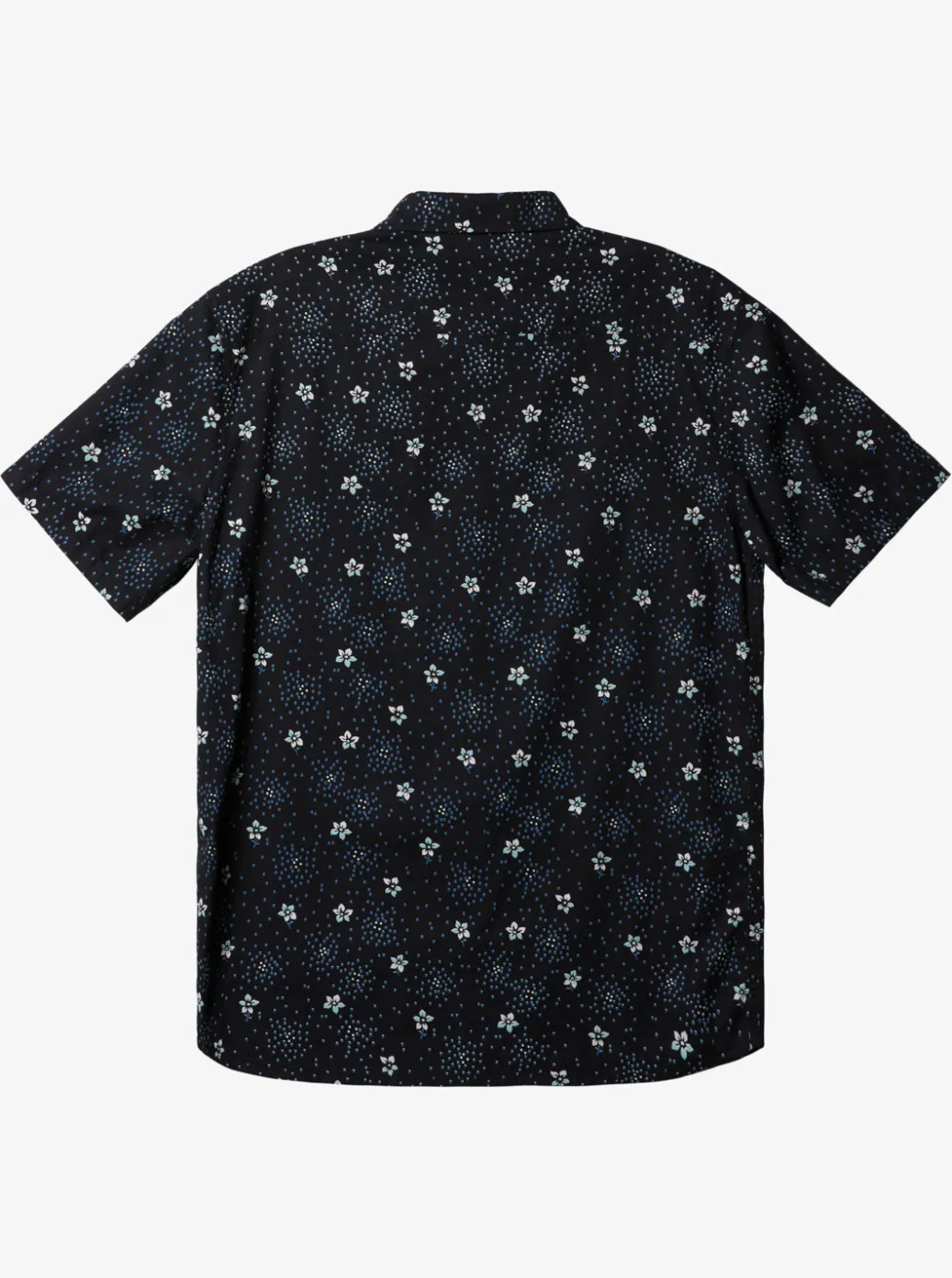 Shop Quiksilver Summer Petals Short Sleeve Shirt Black